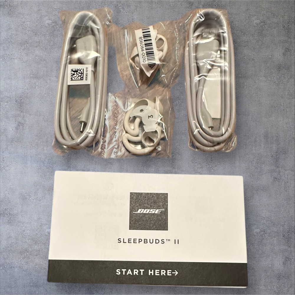Bose Sleepbuds II Charging Cables & Replacement Ear Tips ONLY – No‎ Earbuds